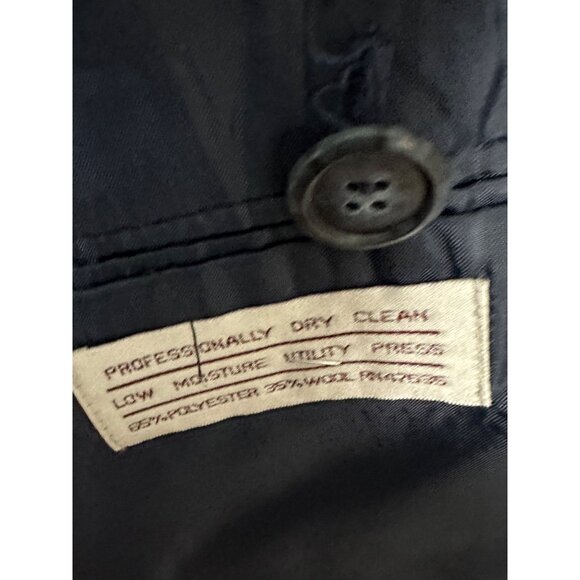 Men’s Suit Polyester Wool  Designers Gino Cappeli Suit Grey  Sku 2687 - Picture 8 of 16